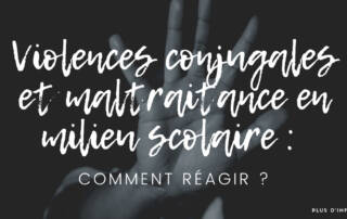Violences conjugales