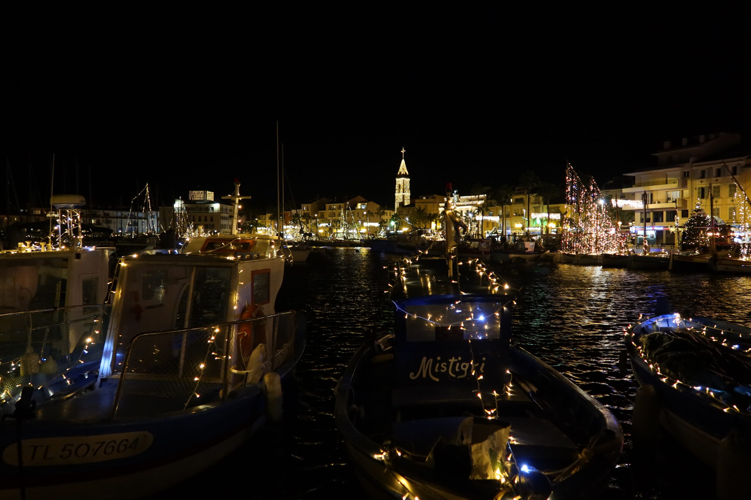 Sanary de nuit