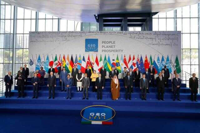 Sommet du G20 à Rome