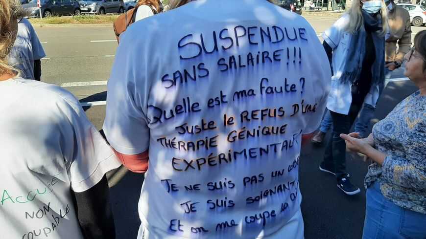 Soignants suspendu