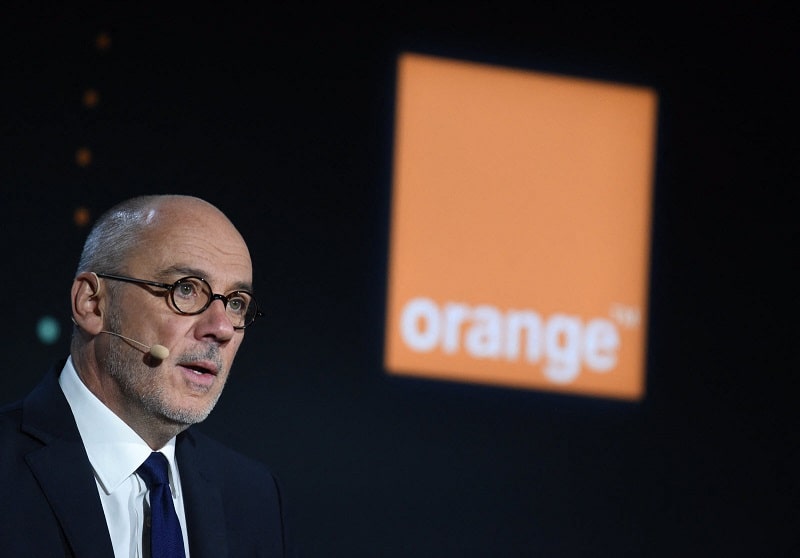 Le patron d’Orange Stéphane Richard. Photo AFP