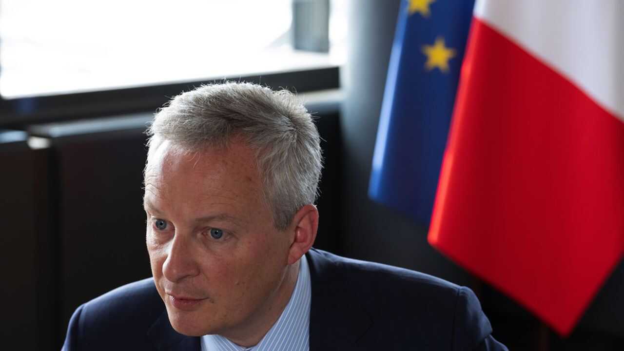 Bruno Le Maire, ministre de l’Économie et des Finances à Bercy, portrait de Magali Delporte©