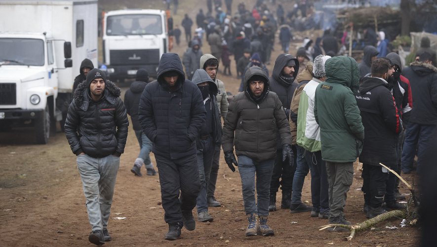 pologne migrants