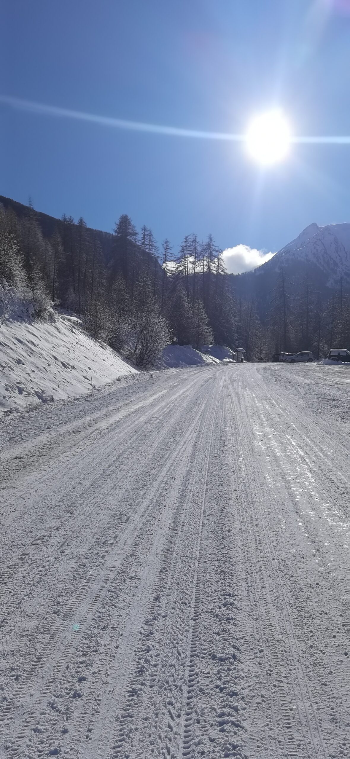 Route neige