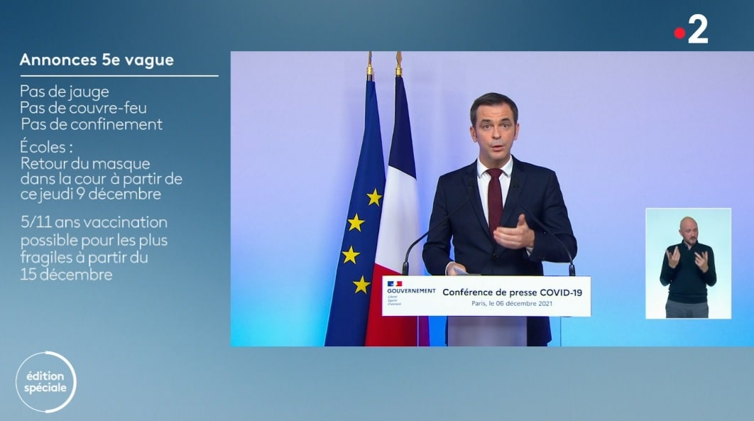 Conférence de Presse du 6 décembre 2021