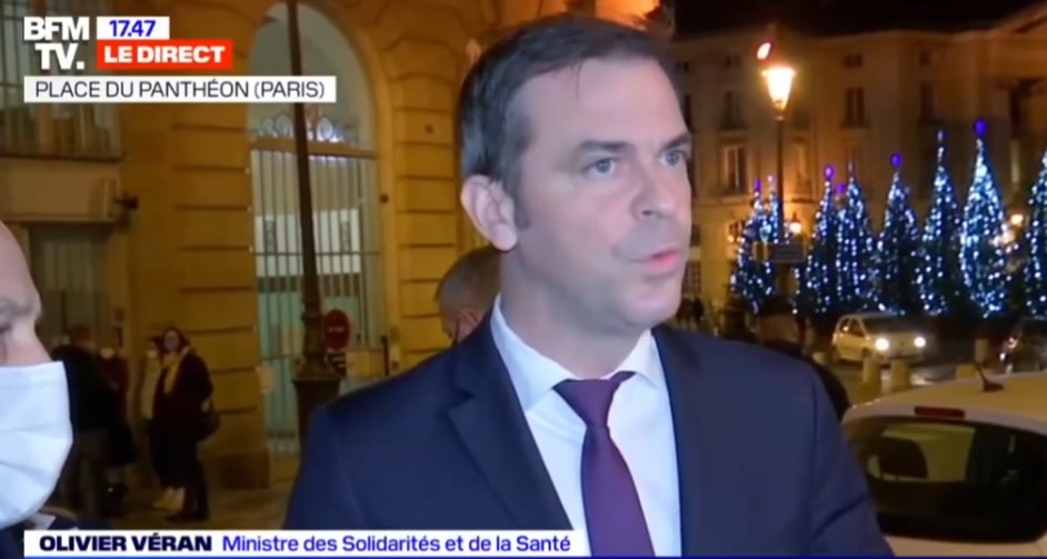 Olivier Véran sur BFM TV le 23 décembre 2021