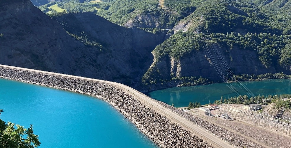 Barrage électrique de Serre Poncon