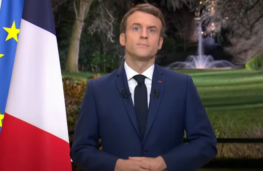 Macron Vœux 2022