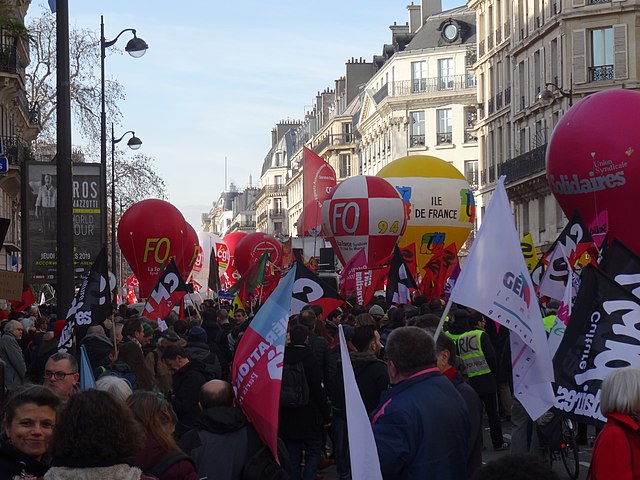 Réforme des retraites grève