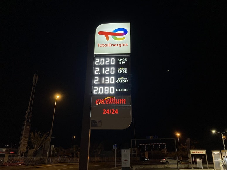 augmentation prix essence