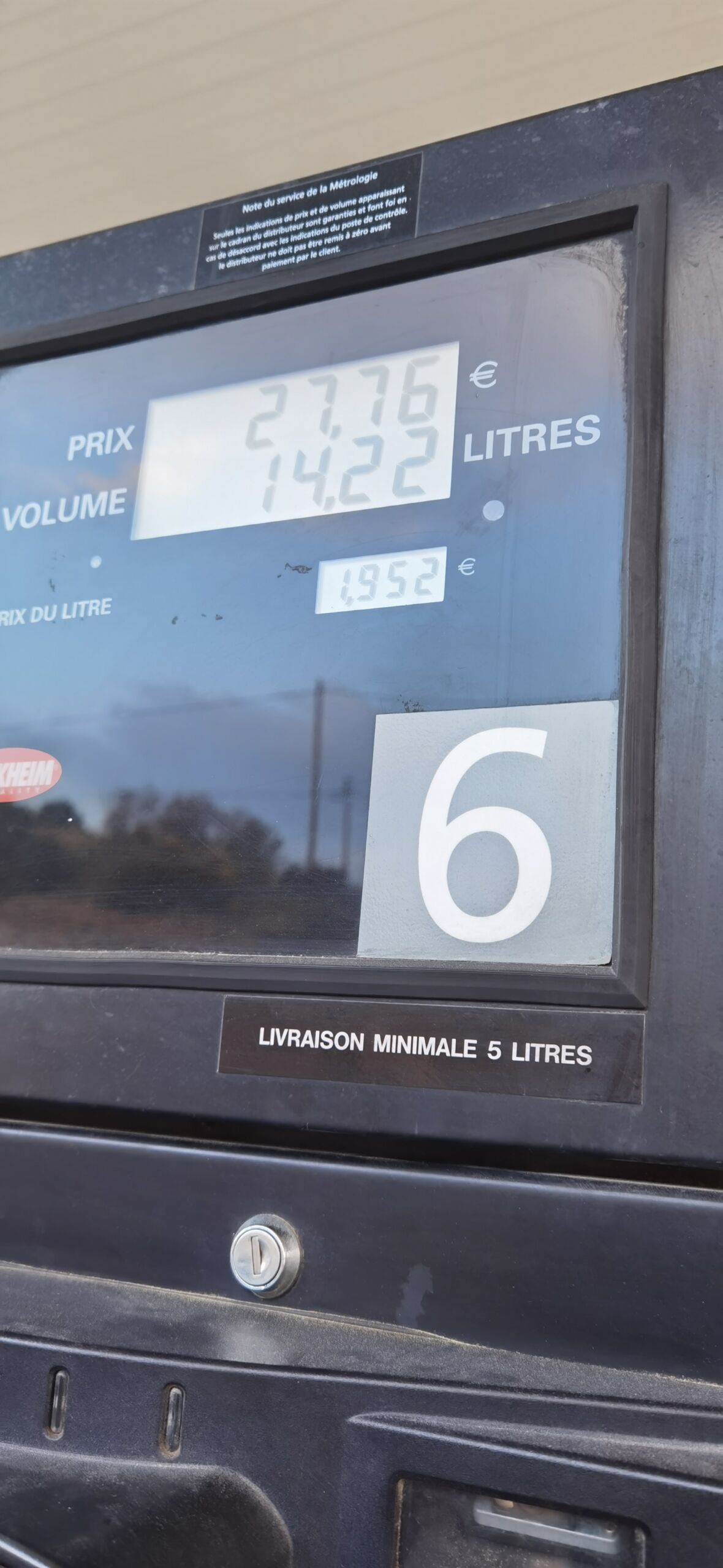 Prix essence Prix essence