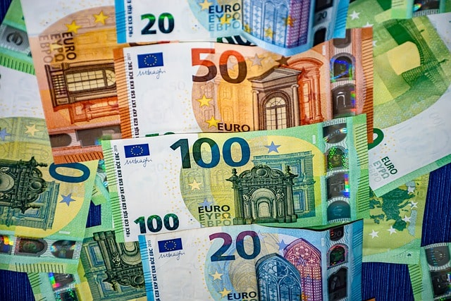euros argent billets