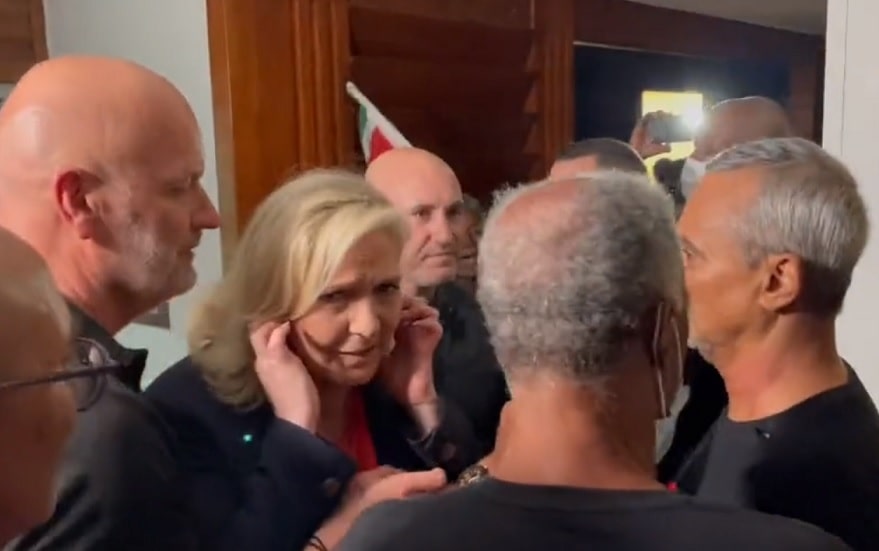 le pen guadeloupe