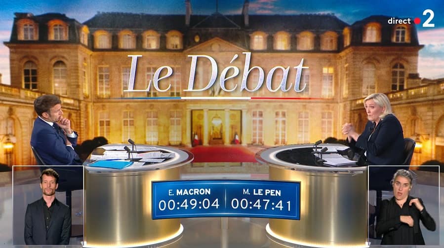 DEBAT MACRON LE PEN
