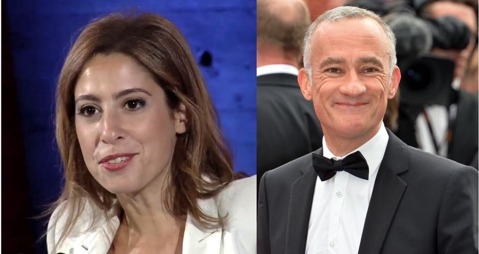 Léa Salamé et Gilles Bouleau