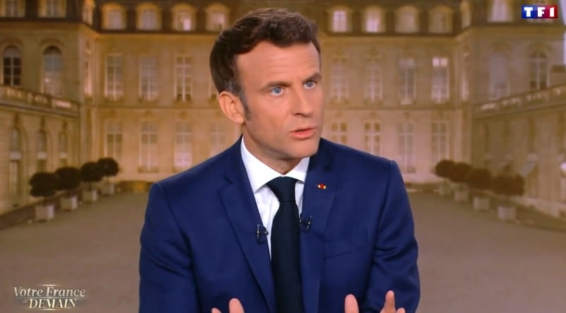 macron jt 13h Macron référendum