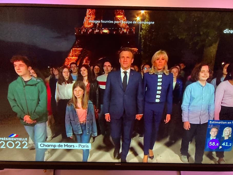 macron champ de mars