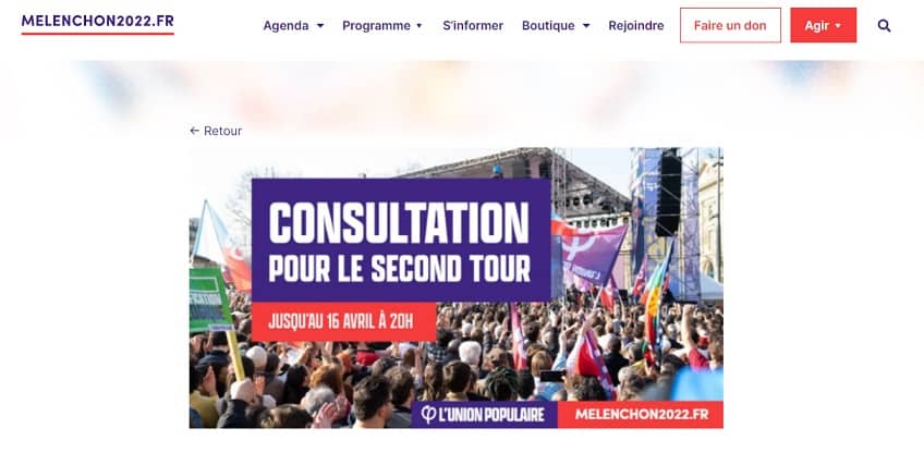 melenchon consultation