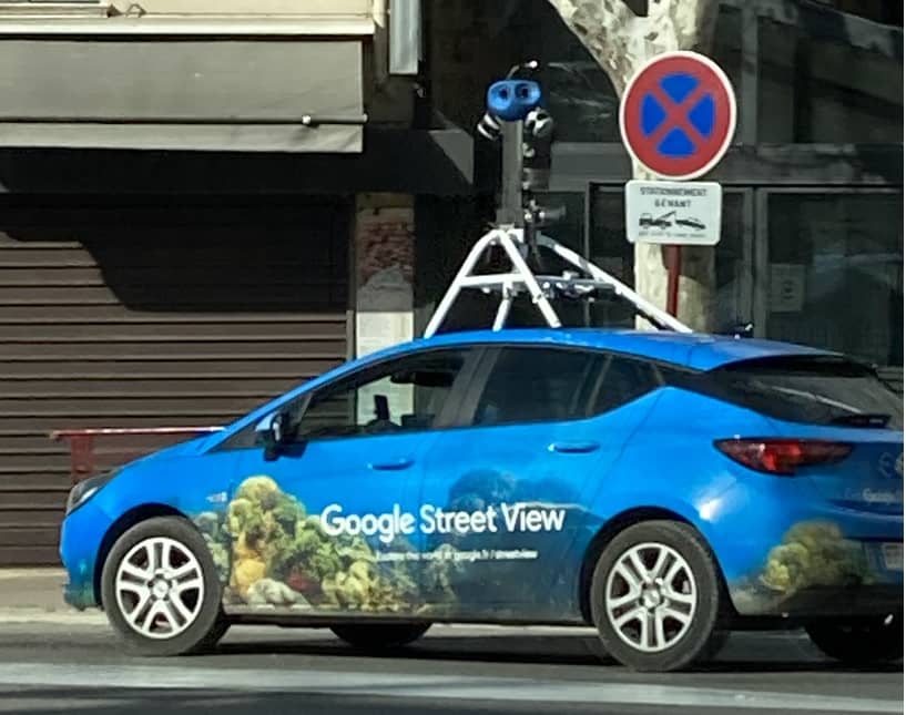 google street view car
