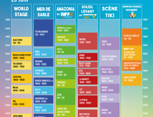 Découvrez la timelate du Delta Festival à Marseille