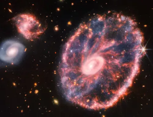 Roue de chariot : L’image spectaculaire du télescope James Webb