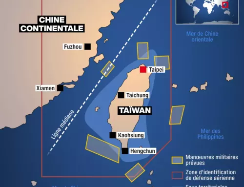 Taïwan : la Chine débute des manœuvres militaires et tire des projectiles autour de l’île