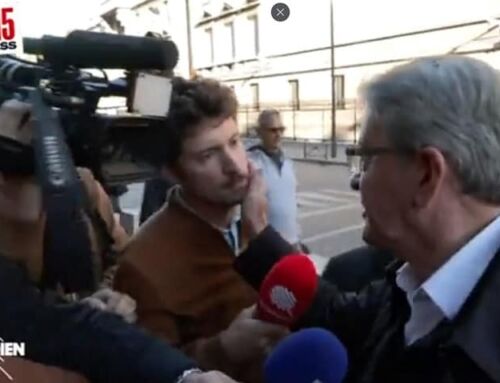 Jean-Luc Mélenchon : la tape sur la joue d’un journaliste de Quotidien qui fait polémique