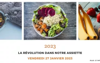 2023 Révolution dans notre assiette - vegan, végétarien, flexitariens