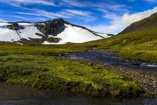 plan eau montagne hiver doux France