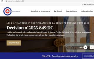 conseil constitutionnel retraites