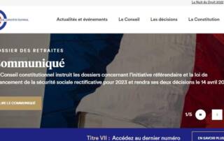 réforme retraites conseil constitutionnel