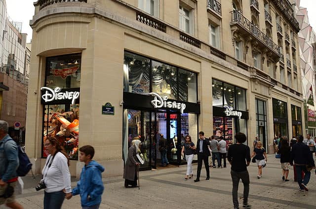 Fermeture Disney store paris