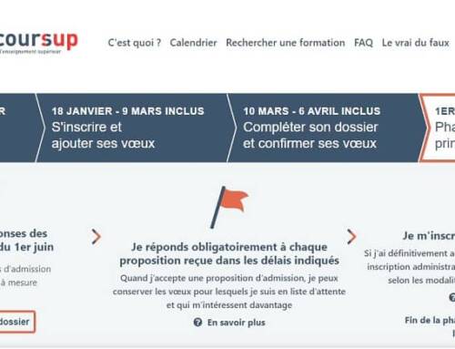 Les résultats de Parcoursup sont publiés pour cette année 2023