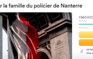 La cagnotte pour le policier très controversée