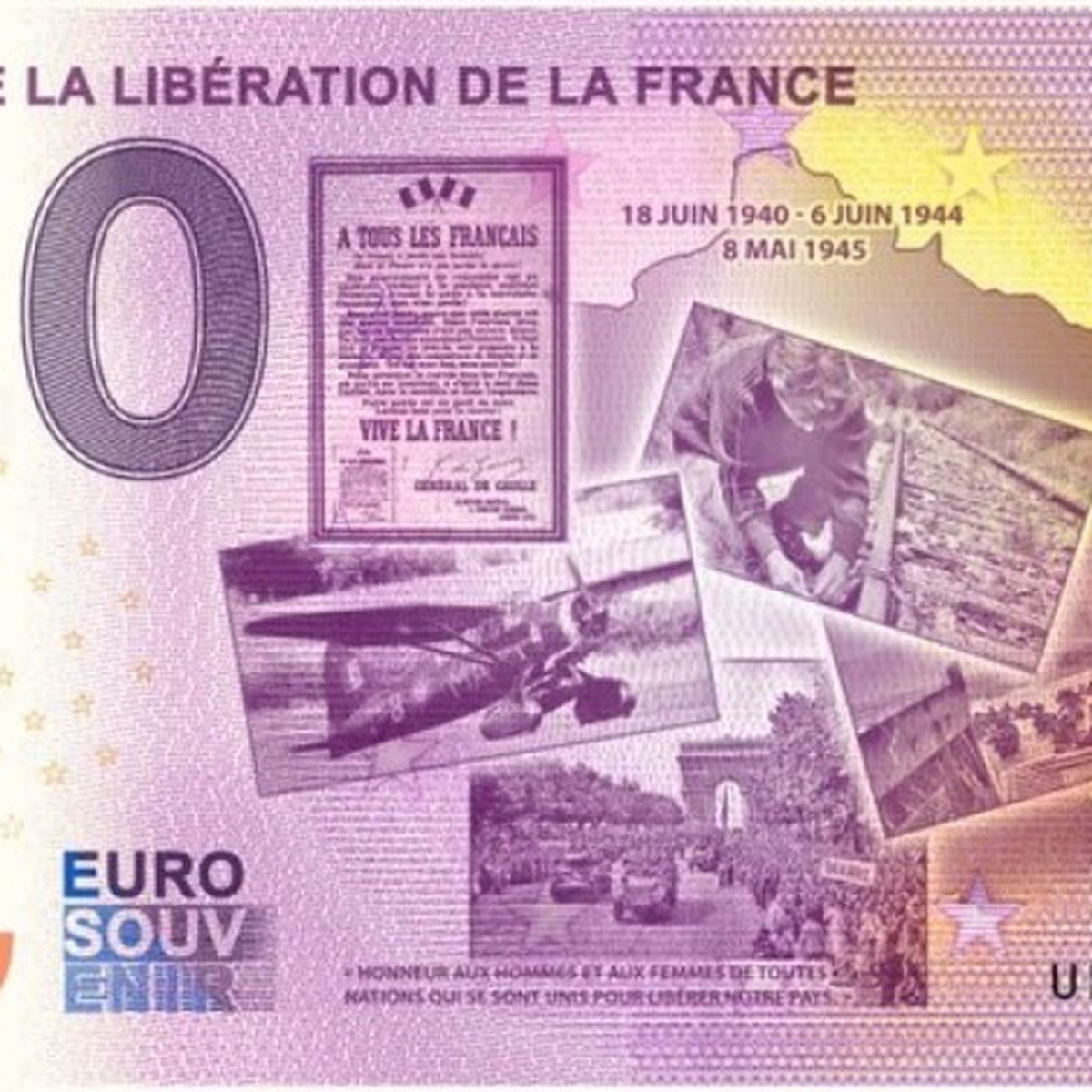 billet de zéro euro