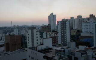 Pollution à Belo Horizonte au Brésil