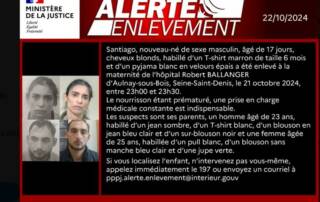 enlèvement nourrisson de 17 jours