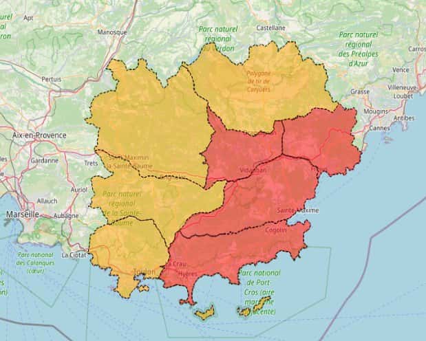 4 massifs est var rouge ferme