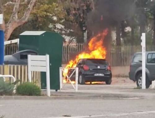 Incendie à Flassans-sur-Issole ce 16 juillet après-midi : une voiture en feu propage les flammes à la végétation