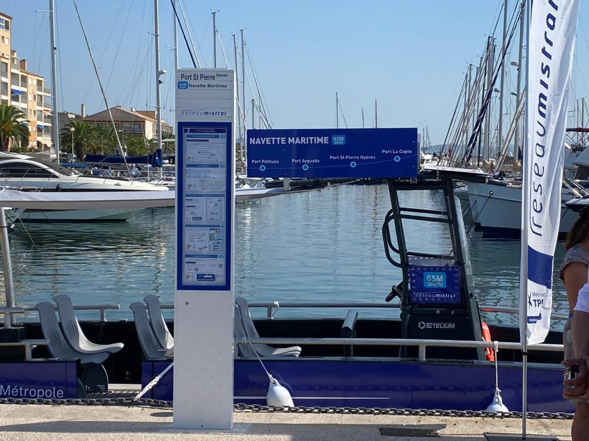 Navette maritime estivale