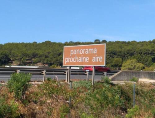 Les aires d’autoroute … entre repos et vigilance.