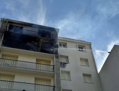 Incendie d’appartement à Nice boulevard de la Madeleine, 5 blessés légers et un immeuble partiellement sinistré