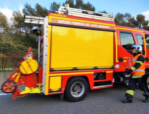 Important incendie à Nice rue Charles Péguy ce vendredi soir : un appartement détruit, 11 évacuations