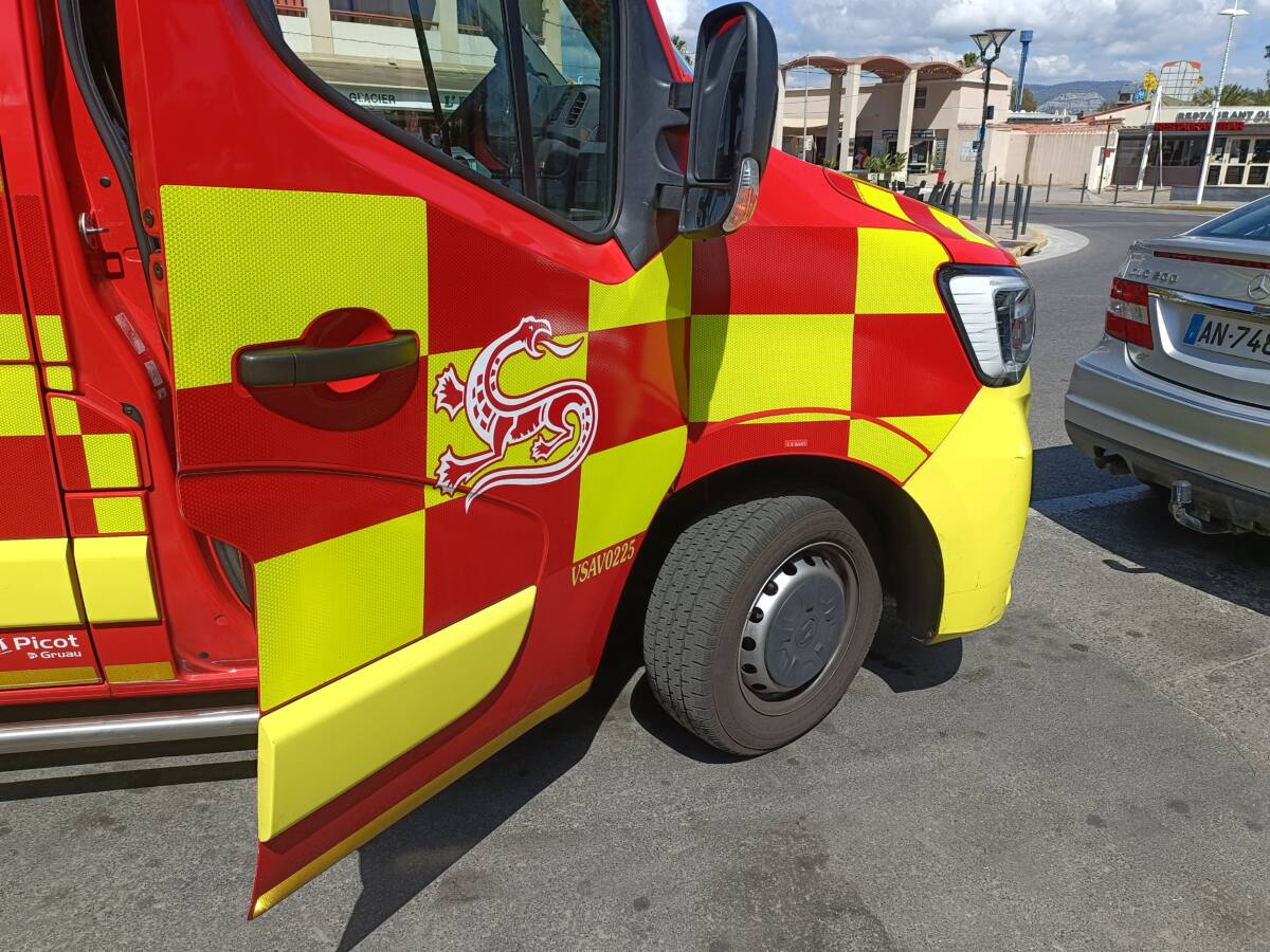 Noyade Nice 7 juillet boulevard Franck Pilatte Accident A8 Les Adrets Six-Fours piétonne renversée Accident voiture deux-roues Grimaud RD559 Guillaume Jarry décès pompier volontaire Bras-d’Asse Six-Fours véhicule en feu Corniche Coudoulière Incendie appartement Bandol Accident Cagnes-sur-Mer Accidents motards RM 6202 Utelle hélicoptère blessés gravesAccident autoroute A8 Saint-Laurent-du-Var