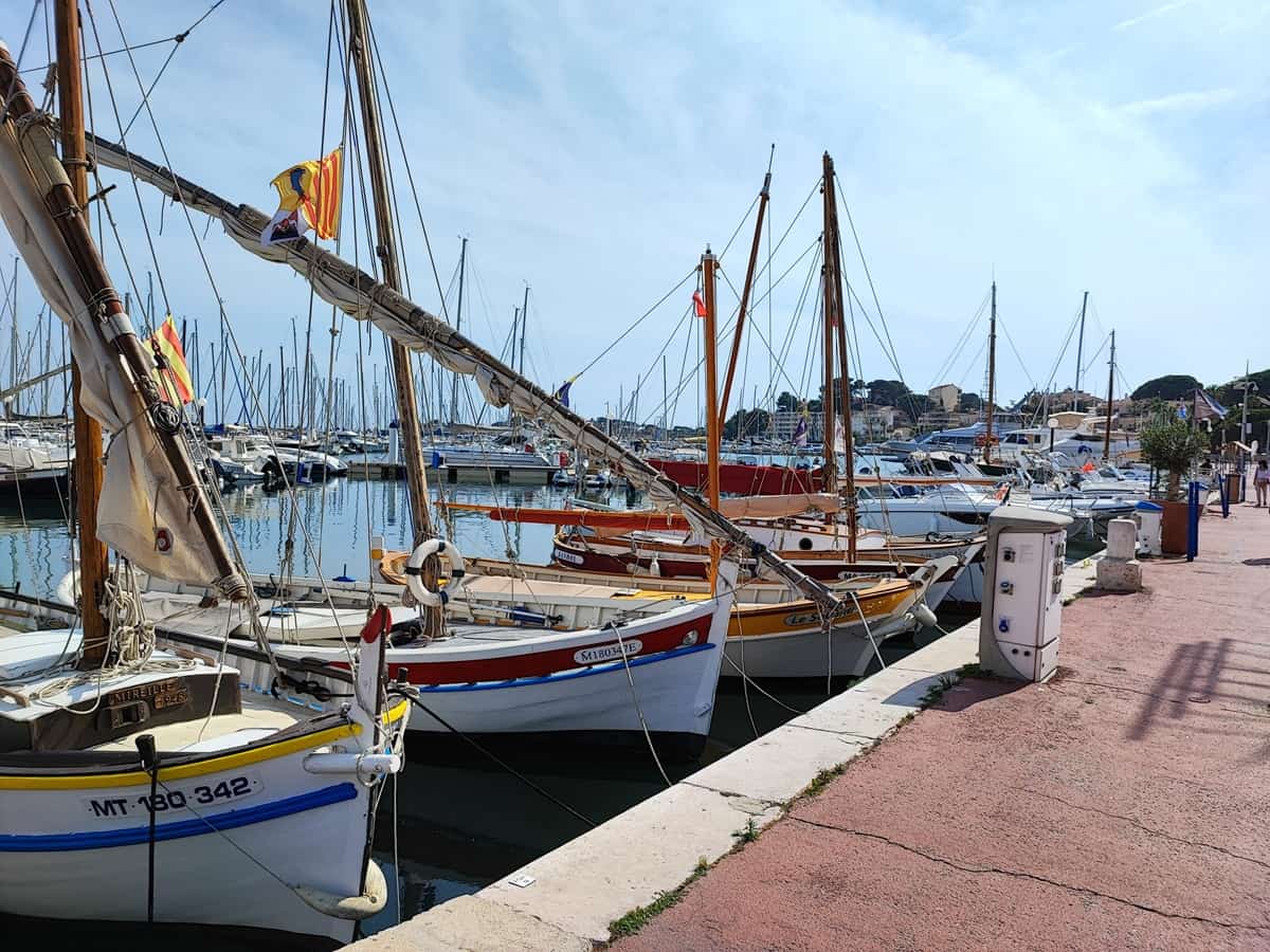 Sauvetage noyade Bandol Sanary Bandol en hiver le port