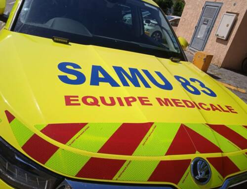 Accident de moto sur la RD955 à Comps-sur-Artuby un motard grièvement blessé