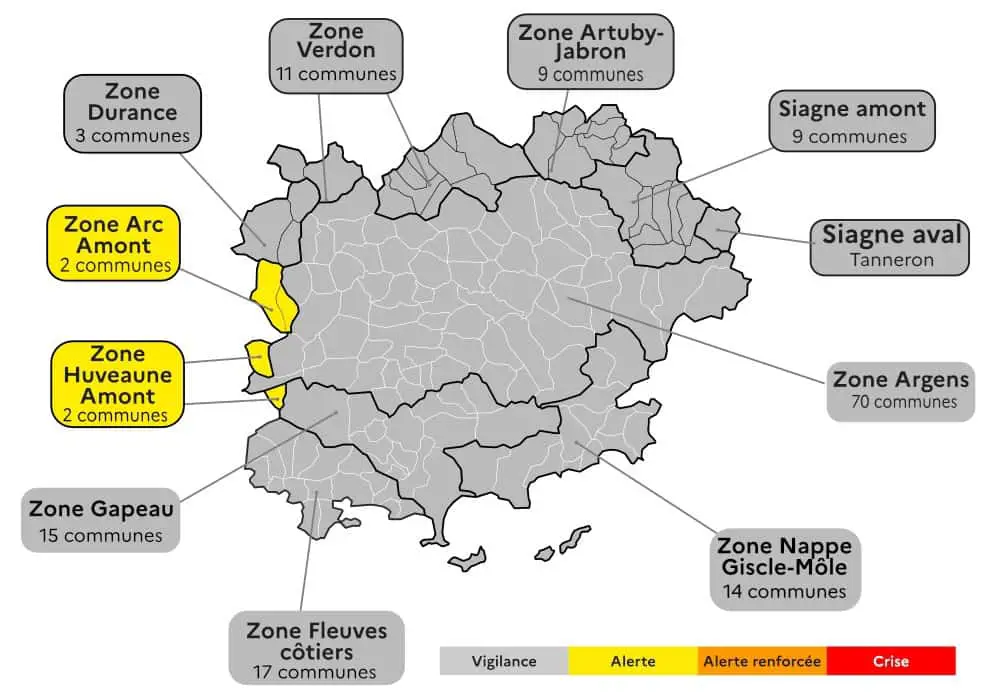 Sécheresse Var 2025