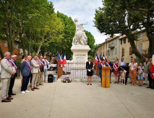 Massif du Bessillon : hommage aux 18 résistants exécutés le 27 juillet 1944