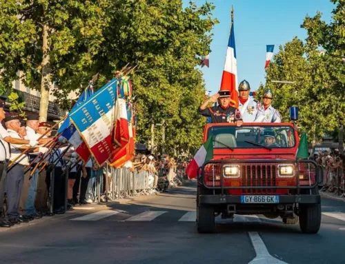 Fête nationale à Draguignan : une foule nombreuse pour applaudir les forces de sécurité et les pompiers français et italiens