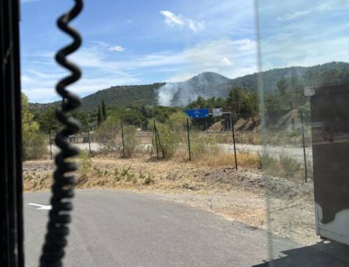 Départ de feu rapidement maîtrisé aux Adrets-de-l’Estérel ce samedi 12 juillet